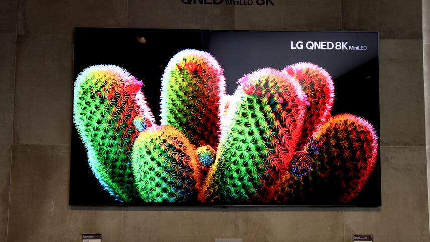 LG QNED TVs eyes-on: Mini-LED, 8K resolution and nano color