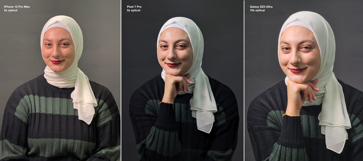 Three portraits of Abrar