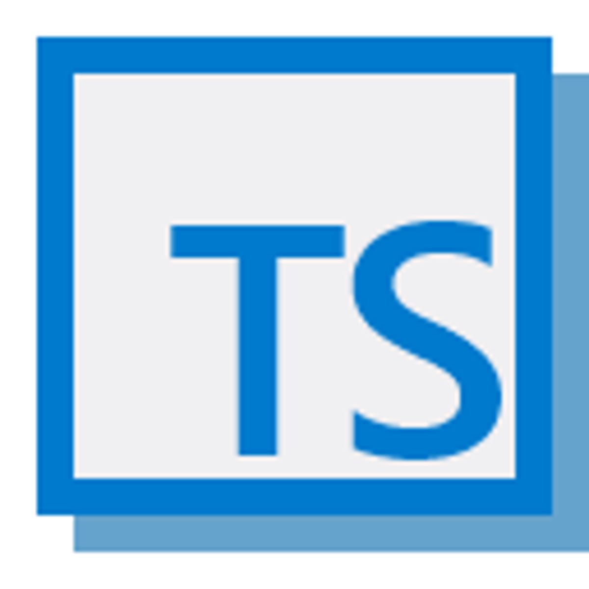 Microsoft TypeScript logo