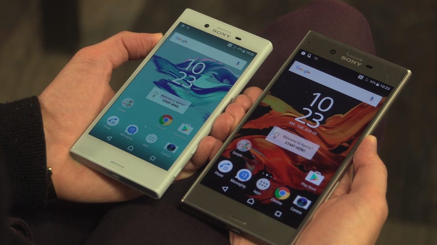 Sony's Xperia XZ and X Compact stand up for themselves