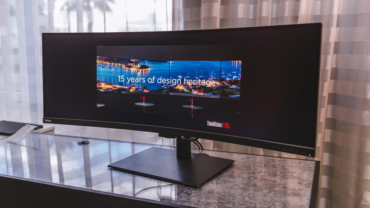 CES 2019, Lenovo muestra monitor curvo de 43.4'' ultra panorámico
