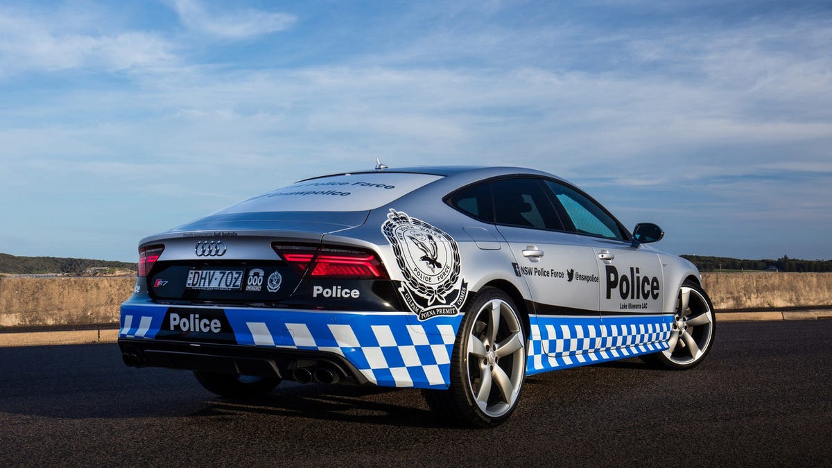 Audi S7 New South Wales Police