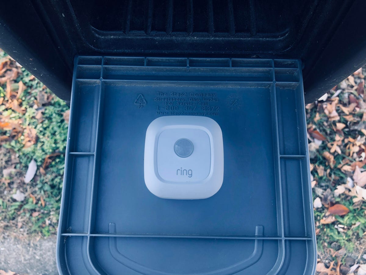 Ring Mailbox Sensor in a mailbox