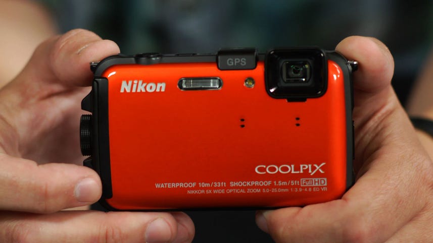 The rugged Nikon Coolpix AW100