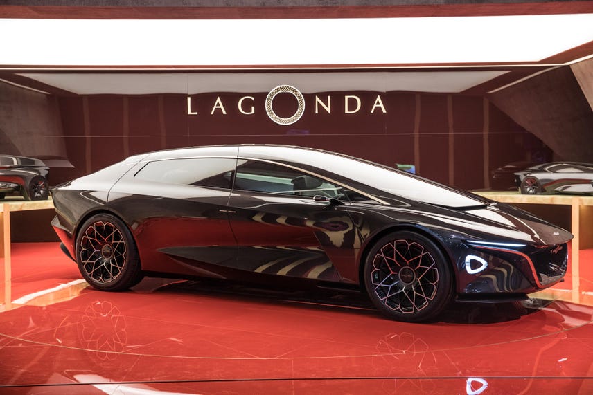 Aston Martin’s Lagonda Vision Concept teases an all-electric future