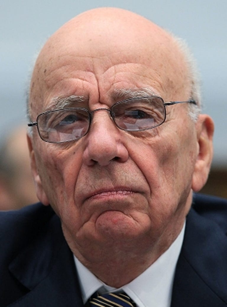 Rupert Murdoch, chairman of News Corp., which owns both The News of the World and The Sun, as well as The Wall Street Journal.