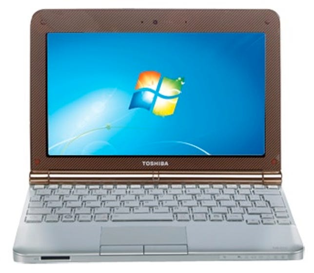 New Toshiba Netbook packing Intel 'Pine Trail' silicon.