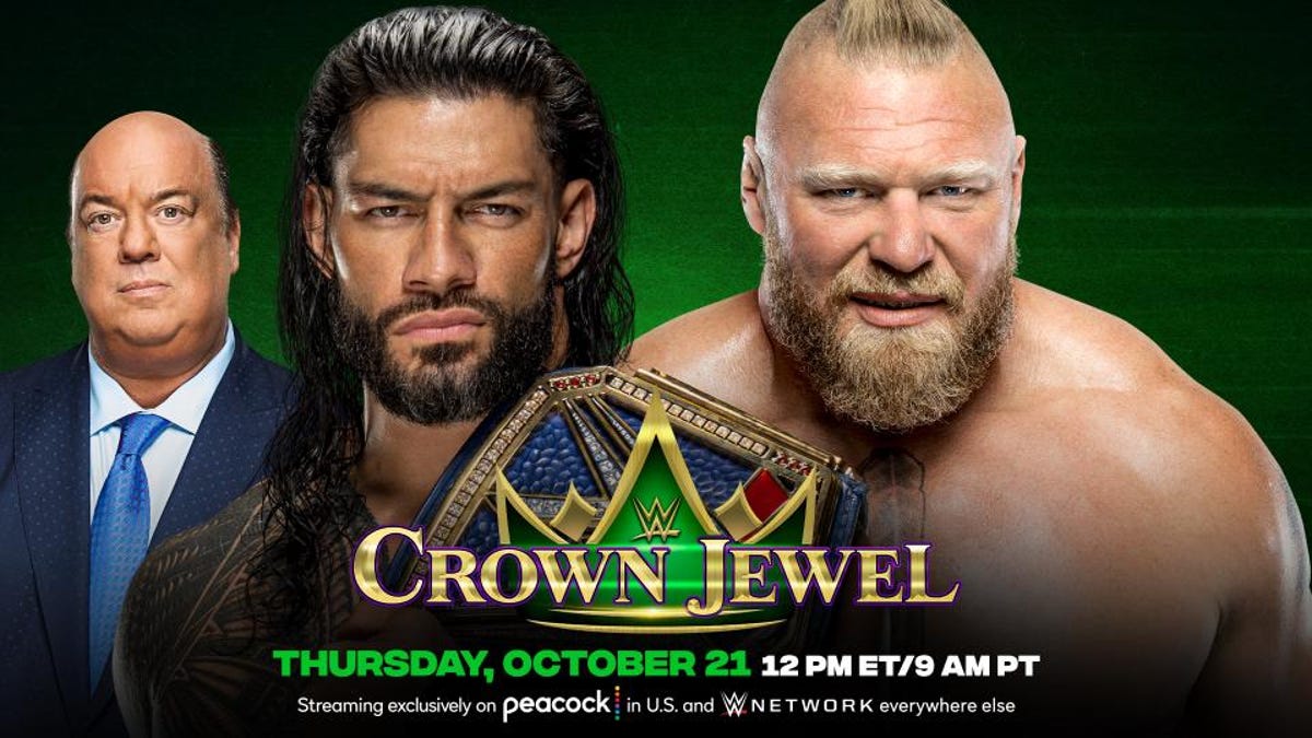 WWE Crown Jewel 2021: Results, Reigns retains, full recap and analysis -  CNET