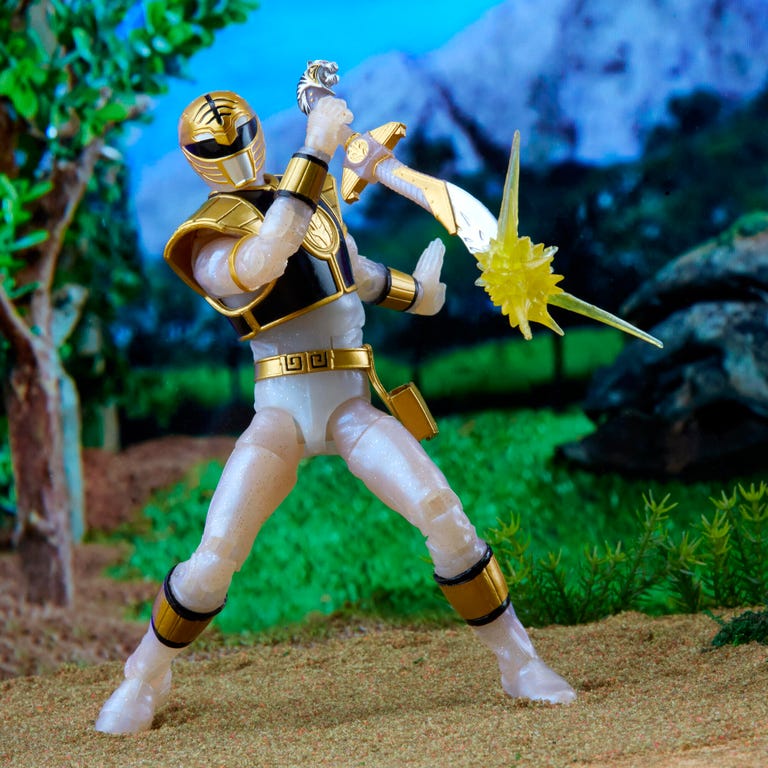 Power Rangers Metallic White Ranger