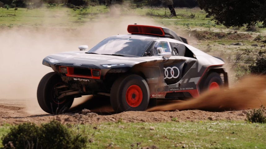 This Dakar Rig From Audi Runs on Electricity and We Drove It