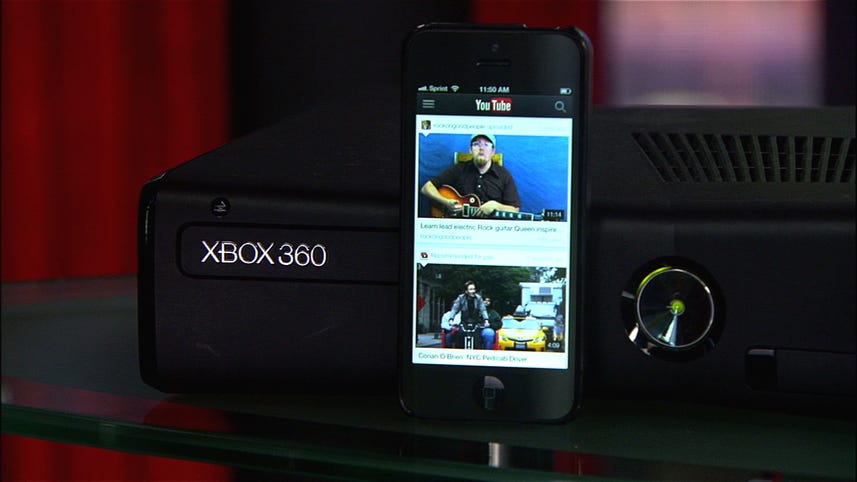 Send YouTube videos to Xbox from iPhone