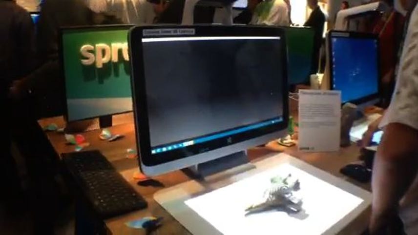HP gets into blended reality: Sprout, hands-on