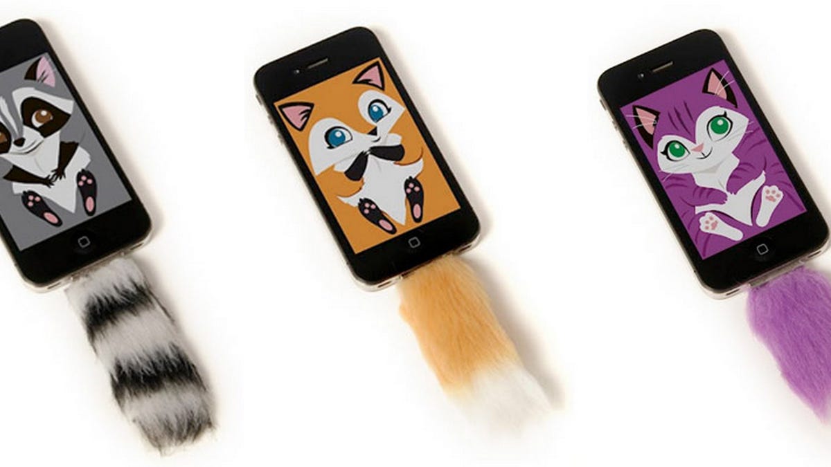 Faux tails for iPhone