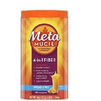 Container of Metamucil 4-in-1 fiber supplement
