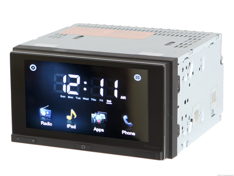 Pioneer AppRadio SPH-DA01 navigation system with LCD monitor and radio