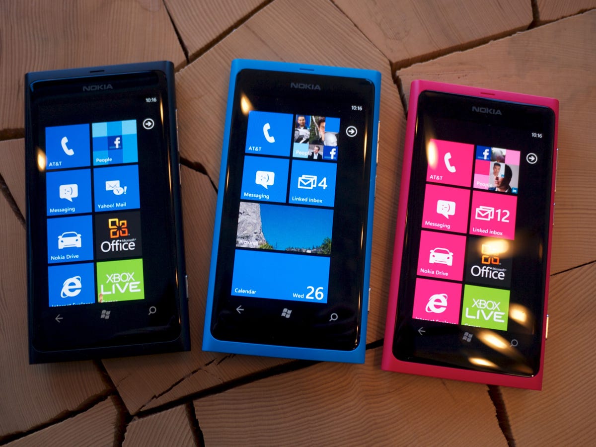 Nokia Lumia 800 trio