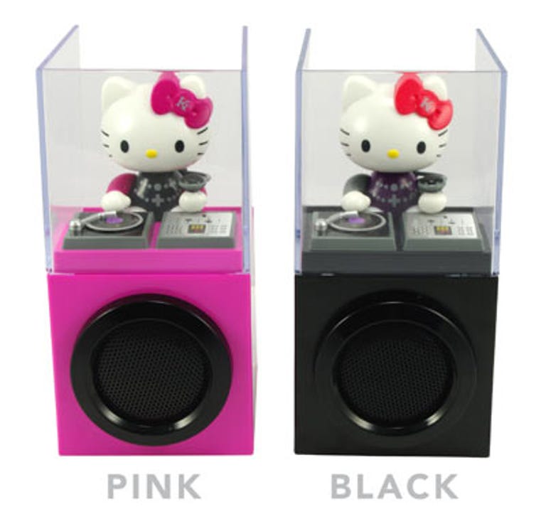 Hello Kitty DJ speakers MP3 player