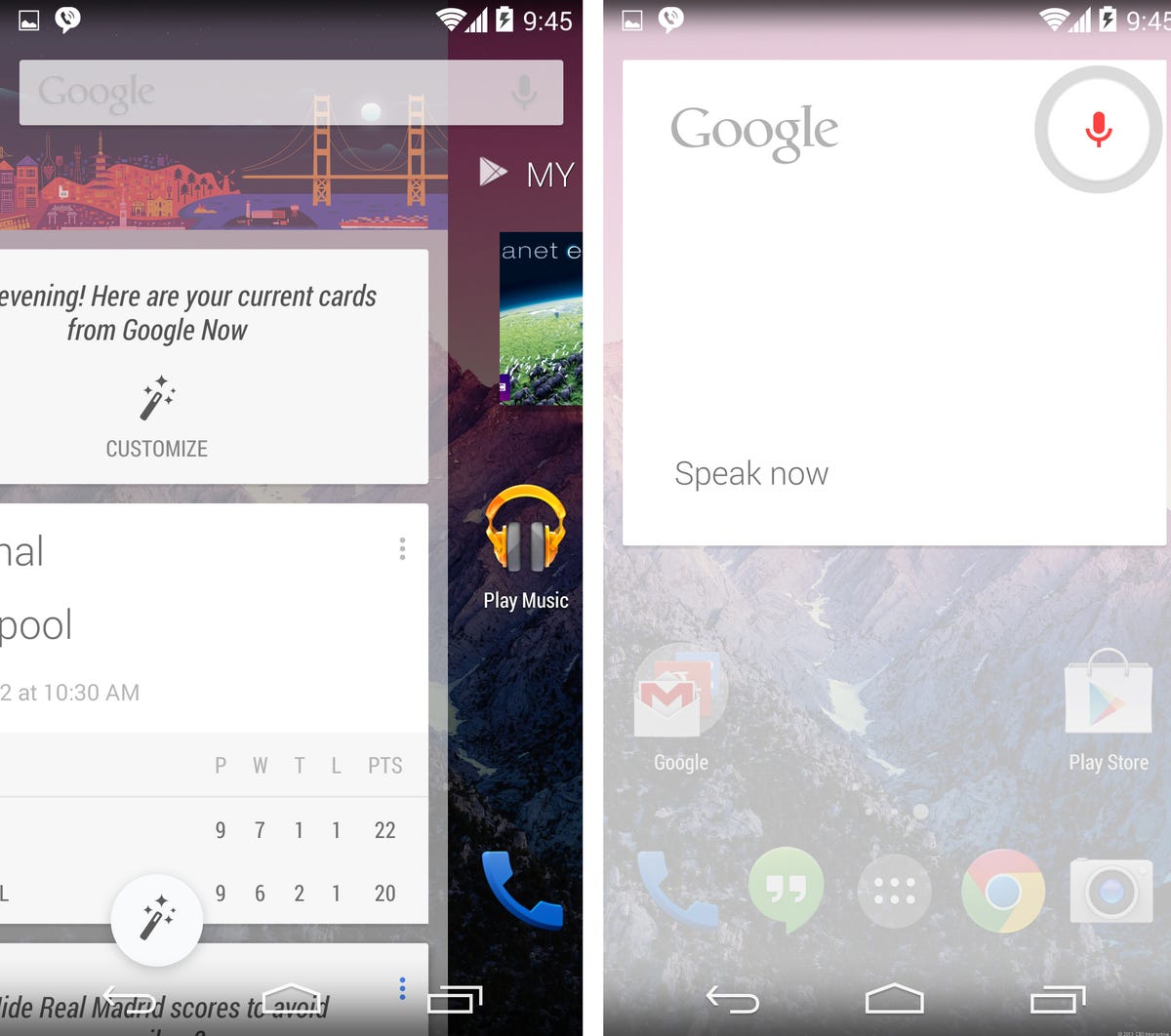 Google Nexus 5 (Google Now)