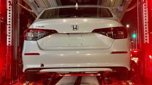 2022 Honda Civic Sedan Spy Photo 03