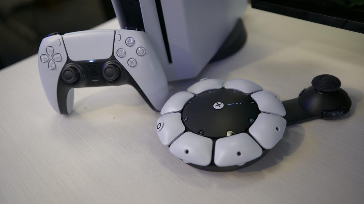 PlayStation Access controller sits next to the DualSense controller