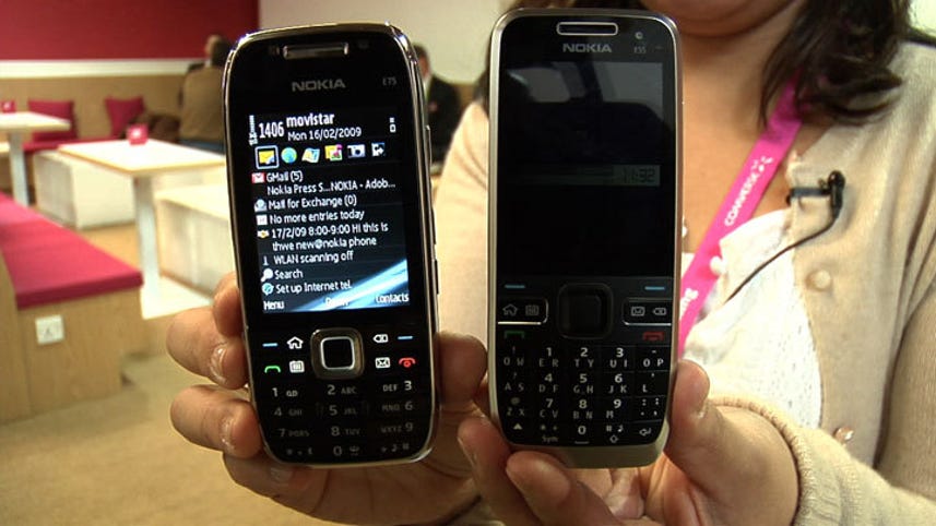 Nokia E75 and Nokia E55