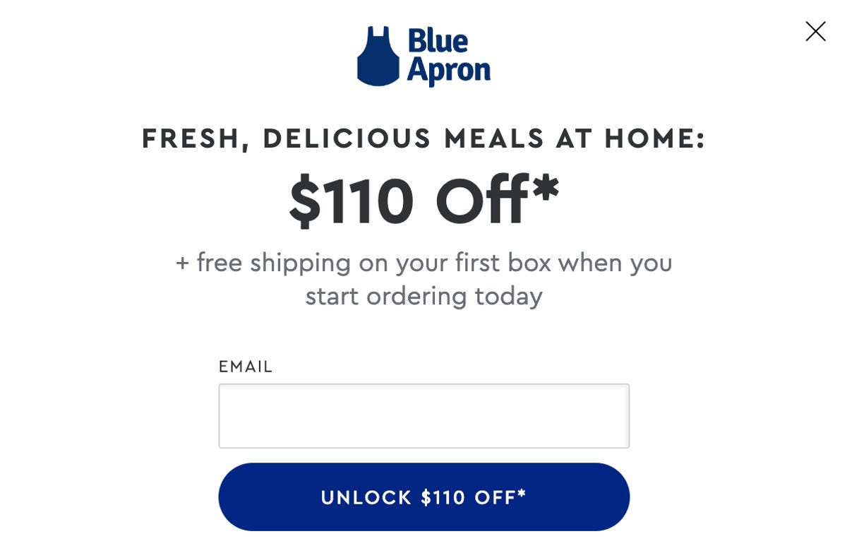 blue apron promo offer