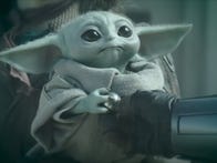 <p>Grogu (Baby Yoda) in The Mandalorian</p>