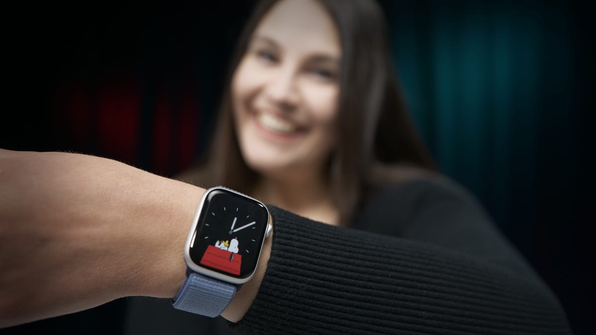 The Apple Watch Series 9 on someone's wrist