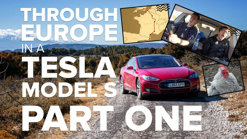 Through Europe in a Tesla Model S part 1: Under the sea