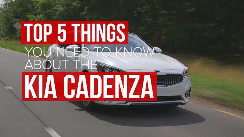 Five things you need to know about the 2017 Kia Cadenza
