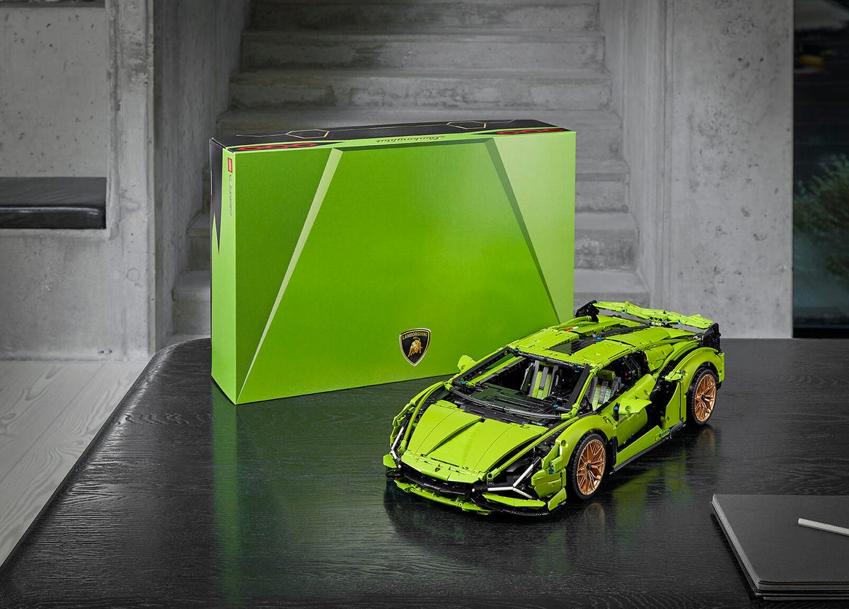 Lamborghini Sian FKP 37 Lego Technic kit