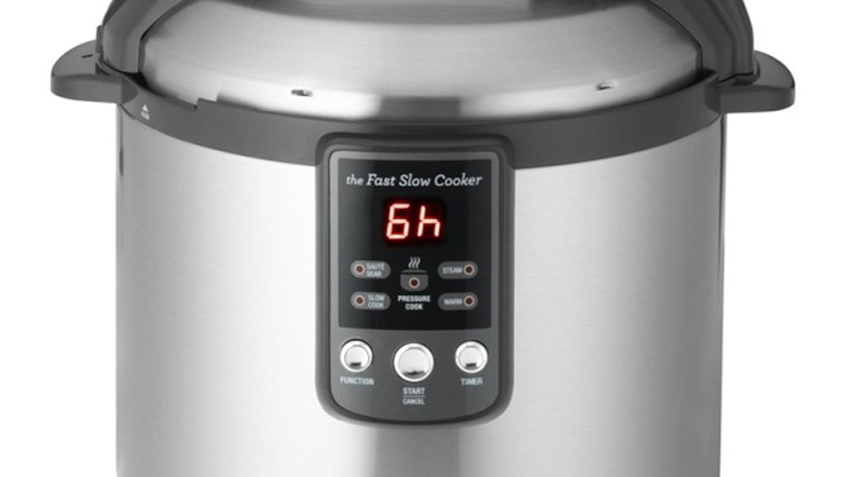 This multicooker can take you where you want to go at the speed of your choice.
