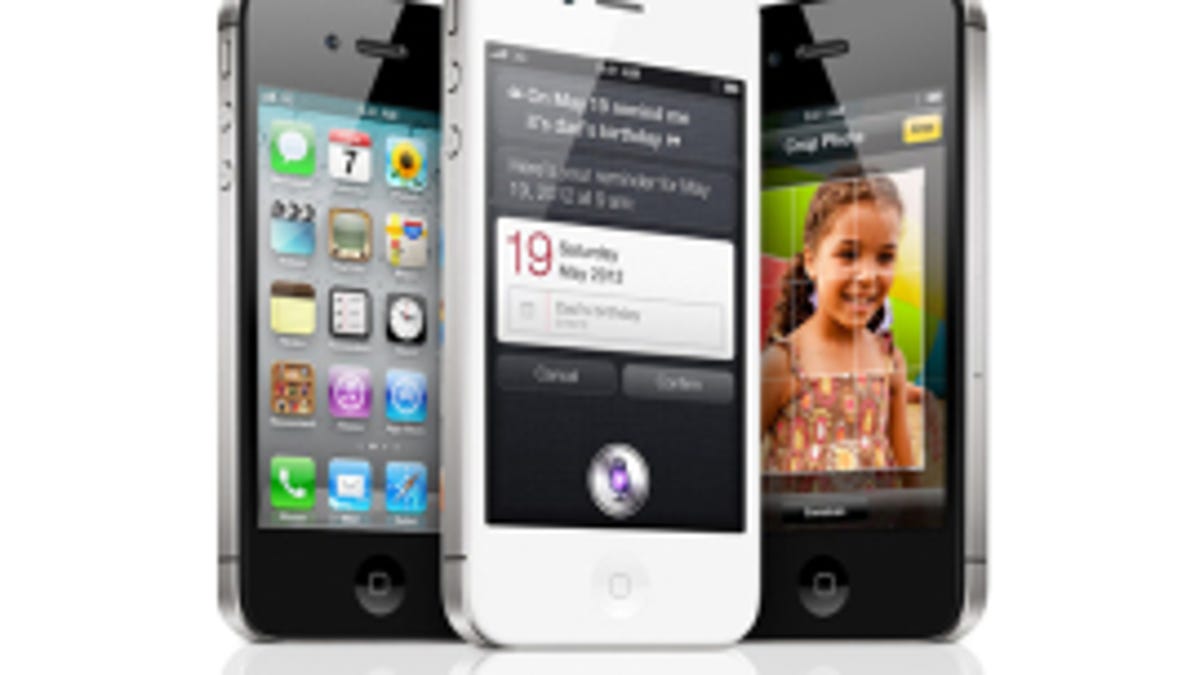 Apple's iPhone 4S, the target of Samsung's injunction attempts.