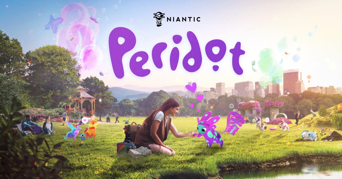 Le jeu virtuel pour animaux de compagnie AR de Niantic, Peridot, arrive le 9 mai