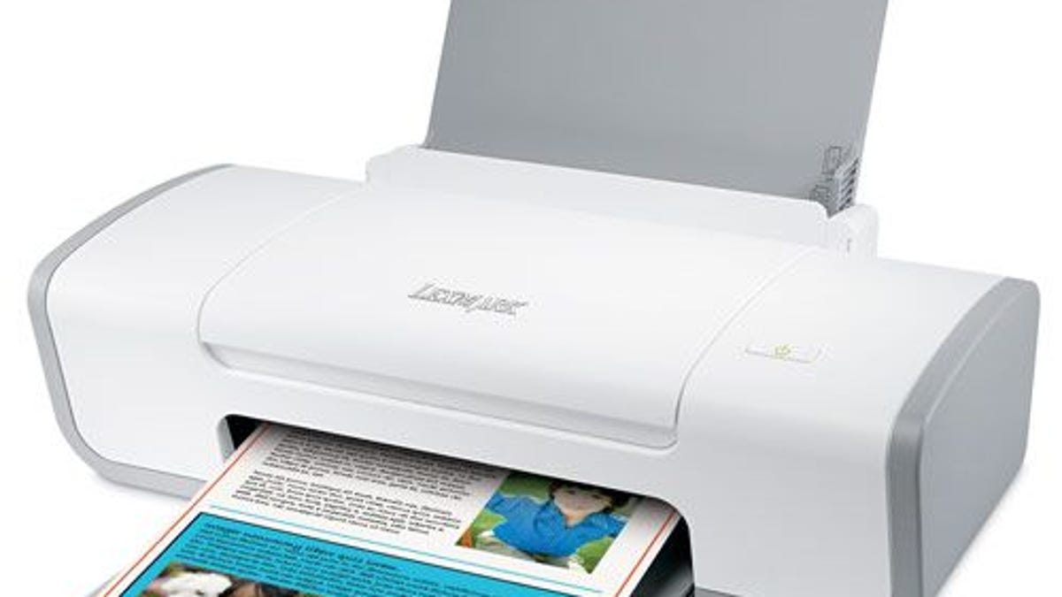 The Lexmark Z2300 offers basic color printing for a low, low price.