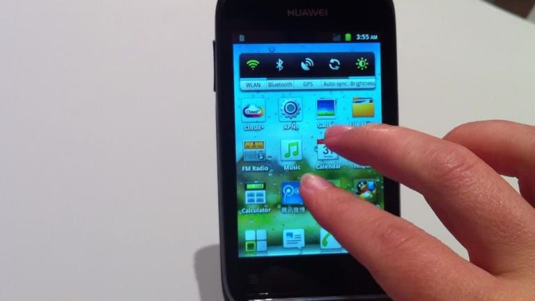 Huawei Ascend Y200 starter smartphone