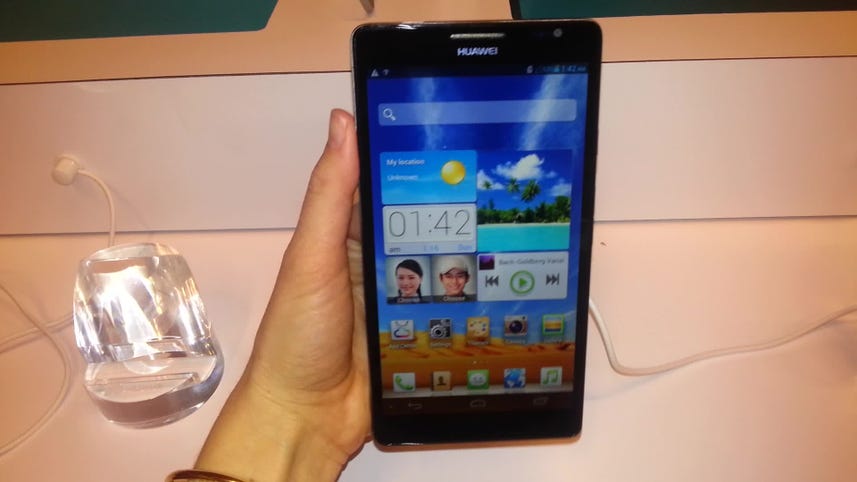 Giant Huawei Ascend Mate has 6.1-inch screen