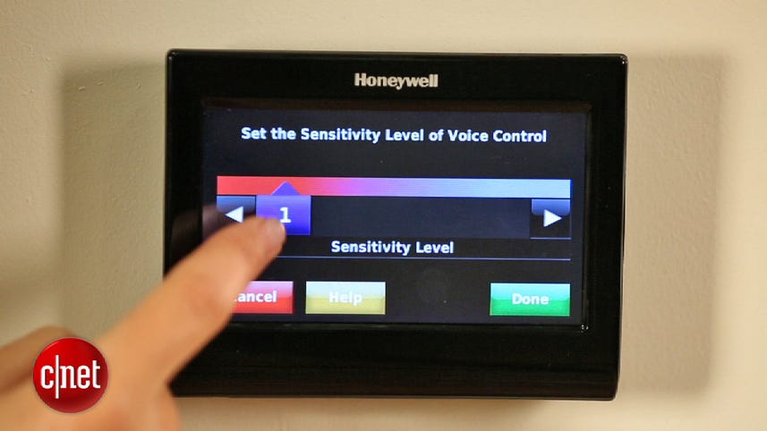 The HAL 9000 meets his female counterpart... the Honeywell Wi-Fi Smart Thermostat with Voice Control
