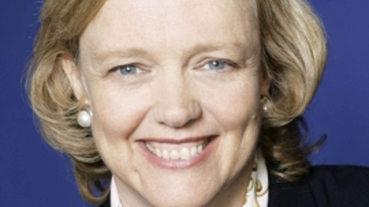 HP's new CEO Meg Whitman