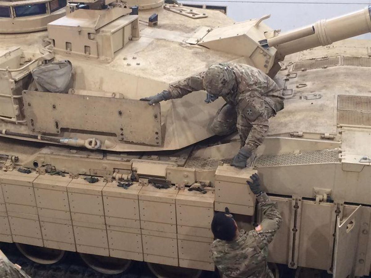 US Army photo of Abrams tank
