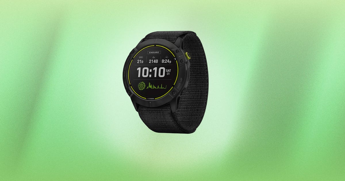 Garmin’s Feature-Packed Enduro Fitness Watch Drops to Historic Low at Amazon