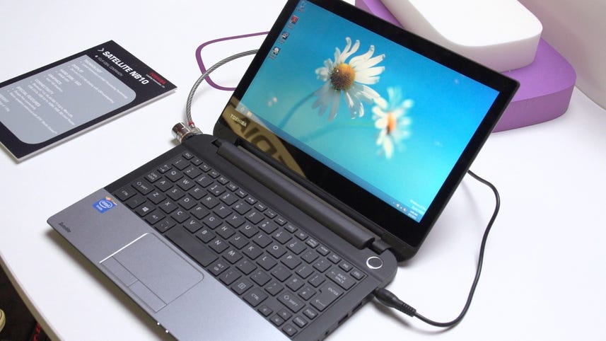 Toshiba Satellite W30T (Click): A 13.3-inch tablet-laptop hybrid with plenty of storage
