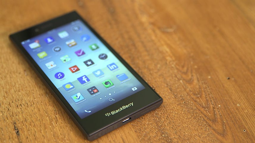 BlackBerry Leap ditches physical keyboards