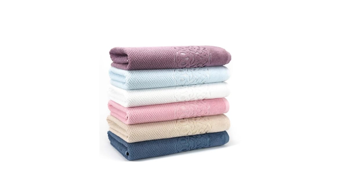 Close up of Parkerson Turkish Hand Towels