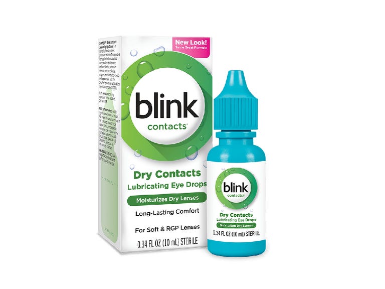 blink lubricating eye drops
