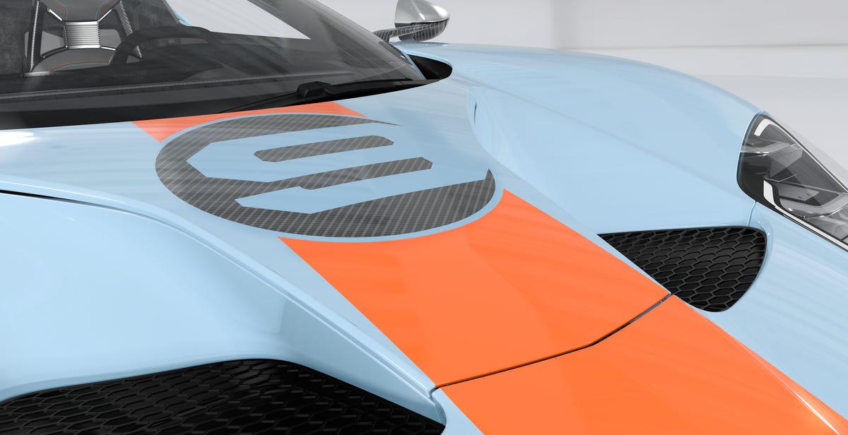 2019 Ford GT Gulf Heritage edition livery