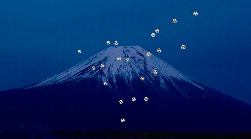 Drone 'fireworks' light up Mount Fuji (Tomorrow Daily 357)
