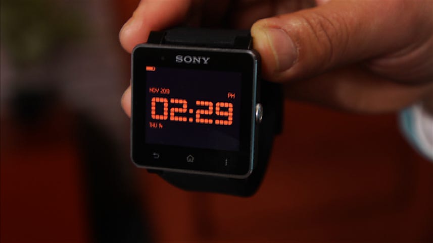Sony's new and improved SmartWatch 2