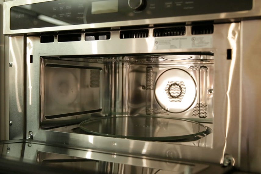 GE's Advantium wall oven combo sears swiftly or slow and low.