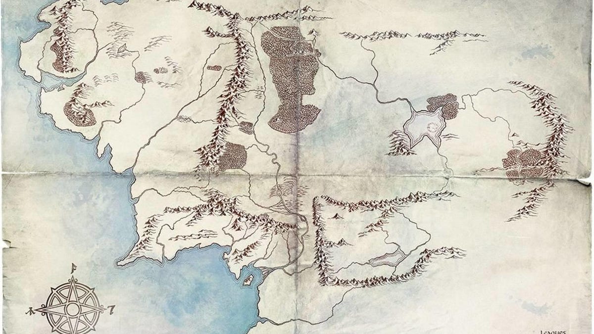 onderwijzen Dokter kom Middle-Earth Map a Handy 'Rings of Power' Travel Guide - CNET